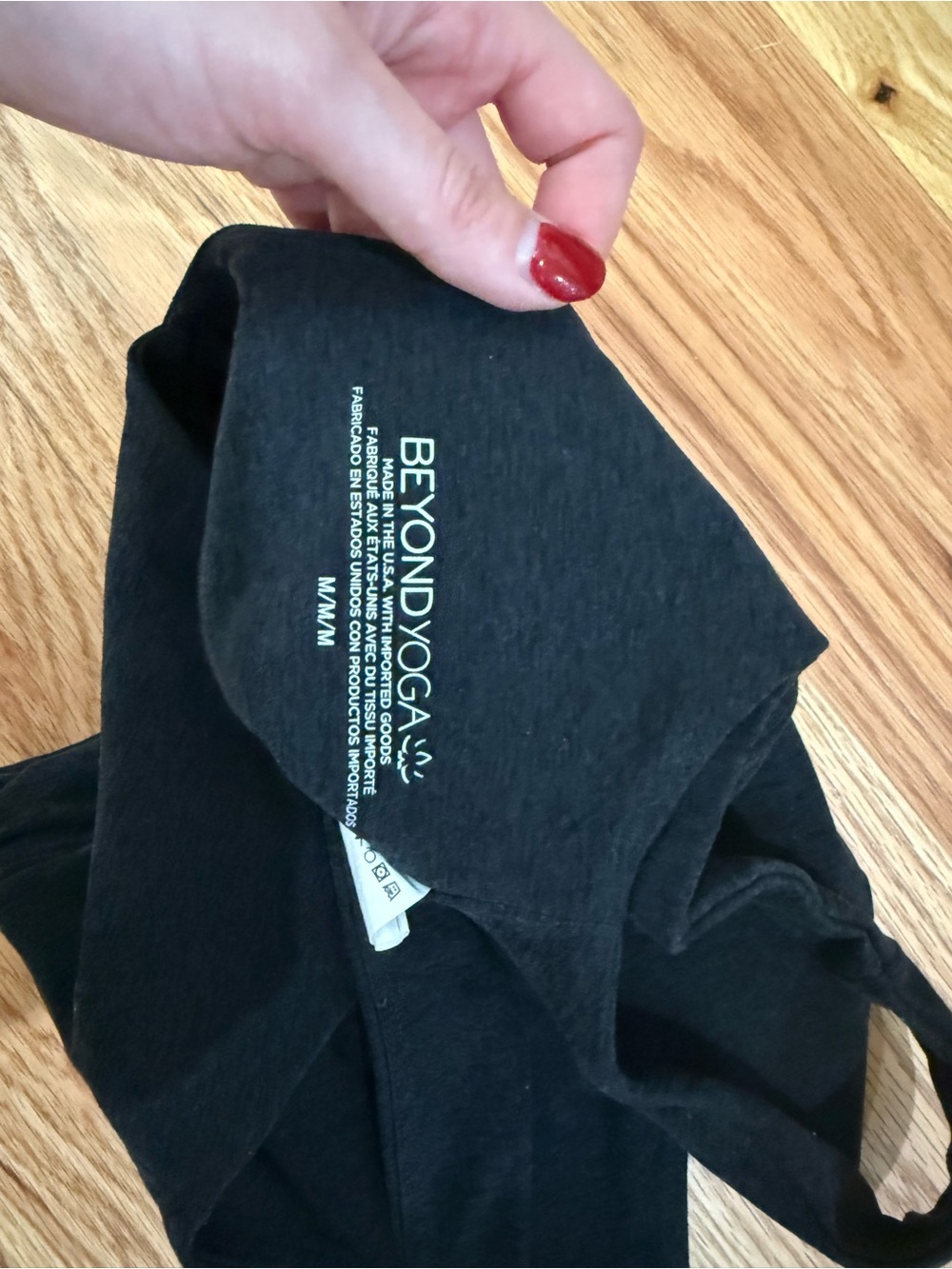 Beyond Yoga Black Women's bra top